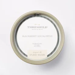 20oz Ceramic Blackberry Eucalyptus Candle Green - Threshold™ Designed With Studio McGee -Decor Haven Shop GUEST 870ce181 98d9 4be6 a455 6aadadca64e1