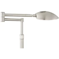 Possini Euro Design Eliptik Modern Desk Table Lamp 24 1/2" High Satin Nickel LED Swing Arm Adjustable Height For Bedroom Living Room Nightstand Office 12 Possini Euro Design Eliptik Modern Desk Table Lamp 24 1/2" High Satin Nickel LED Swing Arm Adjustable Height For Bedroom Living Room Nightstand Office -Decor Haven Shop GUEST 8a7413ef 0643 4ac1 9f68 9f61cfe1a0ac