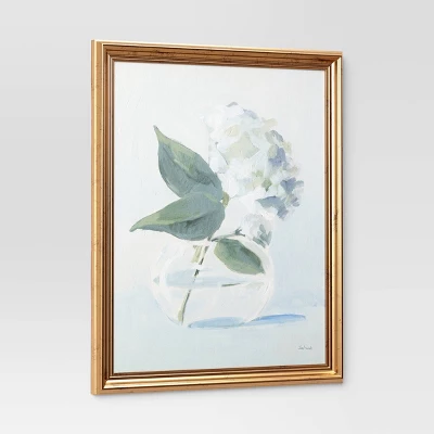 16" X 20" Harmonious Bouquet Framed Wall Cotton Canvas Board - Threshold™ 4 16" X 20" Harmonious Bouquet Framed Wall Cotton Canvas Board - Threshold™ - Image 2