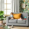 Upholstered Kids' Sofa Gray - Pillowfort™ -Decor Haven Shop GUEST 916f74db 27a9 444c 94f1 651e6c99f317