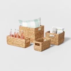 Woven Water Hyacinth Milk Crate - Brightroom™ -Decor Haven Shop GUEST 9365bfe9 dbd8 490b ac54 8d2b5765ece7