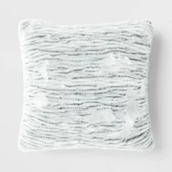 Tipped Snow Leopard Faux Fur Square Throw Pillow - Threshold™ -Decor Haven Shop GUEST 94c4b8e7 6fad 41e3 bb20 ca6c544caa40