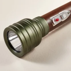 LED Flashlight Green/Brown - Hearth & Hand™ With Magnolia -Decor Haven Shop GUEST 96650281 a3cd 4d32 89f7 27e984962dd7