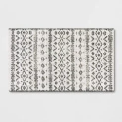 Diamond Printed Accent Aztec Rug Black - Opalhouse™ -Decor Haven Shop GUEST 9a5f0d3a 6dc0 4cc2 a7e1 7c16bb3d54a2