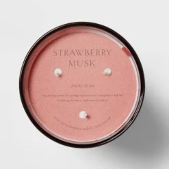 Colored Vase Glass With Dustcover Strawberry Musk Candle Red - Threshold™ 12 Colored Vase Glass With Dustcover Strawberry Musk Candle Red - Threshold™ -Decor Haven Shop GUEST a1481056 0056 434b 8190 eafa8bcfa251