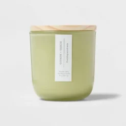 Citron And Sands Candle Green - Threshold™ -Decor Haven Shop GUEST ac29f15a 74a7 4509 9e2b 431f209854df