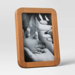 Rounded Corner Medium Wood Single Image Table Frame Brown - Threshold™ -Decor Haven Shop GUEST aeaeb5b7 44c7 47fb 8eca 6a931e23c090