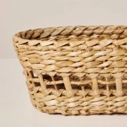 Oblong Woven Bread Basket Natural - Hearth & Hand™ With Magnolia -Decor Haven Shop GUEST af237138 e8ae 46d9 b825 50ab4975eef1