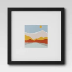 Set Of 9 Gallery Frame Set 10" X 10" Matted To 5" X 5" Black - Room Essentials™ -Decor Haven Shop GUEST af8bf485 bdf5 4dc9 8ddd 284197740a27