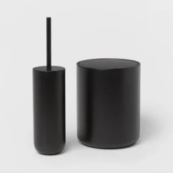 Metal Waste Can Black - Threshold™ -Decor Haven Shop GUEST b0320eea b2f7 4cc8 861e 64b66fdb0fcc