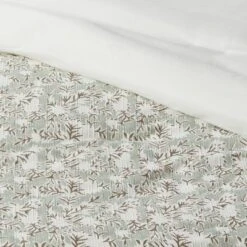 8pc Printed Floral With Border 8pc Comforter Set Green - Threshold™ -Decor Haven Shop GUEST b4f662cd 1e05 4b0c bb8c 89aab6a90c31