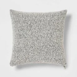 Woven Boucle Square Throw Pillow With Exposed Zipper - Threshold™ -Decor Haven Shop GUEST b5159cea 2491 4bb4 a2aa af026918a681