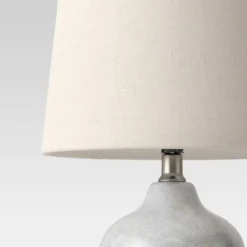 Assembled Ceramic Table Lamp Gray - Threshold™ -Decor Haven Shop GUEST b5840a57 b2c1 4e90 b715 6f6af5e82654