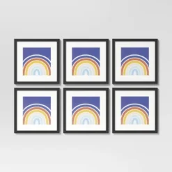 (Set Of 6) 11" X 11" Matted To 8" X 8" Frame Set - Room Essentials™ -Decor Haven Shop GUEST b7d39f93 8658 4b32 b70c faf0c2756d7f