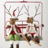 Sullivans Ski Lift Hanging Display 33"H Red -Decor Haven Shop GUEST bc071dfd 78a5 4910 8c3a 612ca08a6f14
