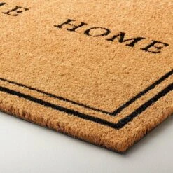 Welcome Home Coir Doormat Tan/Black - Hearth & Hand™ With Magnolia -Decor Haven Shop GUEST bd6a320c d017 4456 a1a0 b704064666e0