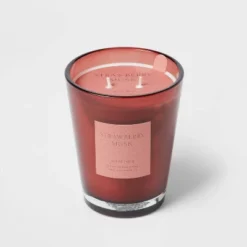 Colored Vase Glass With Dustcover Strawberry Musk Candle Red - Threshold™ 15 Colored Vase Glass With Dustcover Strawberry Musk Candle Red - Threshold™ -Decor Haven Shop GUEST bff6ffbf c36a 4e82 a556 ba31fee10532