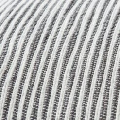 24"x24" Woven Slub Stripe Throw Pillow With Tassels Gray/White - Hearth & Hand™ With Magnolia -Decor Haven Shop GUEST ca21ad80 6ab6 4d03 8994 0c47145e9e42