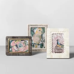 5" X 7" Scratched Bone Photo Frame Light Brown - Opalhouse™ -Decor Haven Shop GUEST d208eaa2 2cc2 41d8 828d 4840fa5472f7