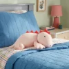 Dinosaur Weighted Plush Kids' Throw Pillow White/Blush - Pillowfort™ -Decor Haven Shop GUEST d5b5d6ce 9c6c 4ed1 a85d 45a8f4b9dab7
