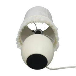 Small Table Lamp With Fringe Shade Off-White (Includes LED Light Bulb) - Opalhouse™ Designed With Jungalow™ -Decor Haven Shop GUEST d90258f8 fdb3 4965 9481 654431d459c8