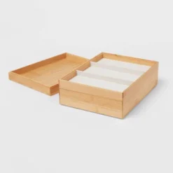 9" X 12" Stackable Bamboo Accessory Tray - Brightroom™ -Decor Haven Shop GUEST dbfe0d6f 1c5b 4ccd a8a9 a879eda1c6a5