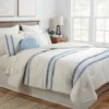 12pc Embroidered Fringe Stripe With Tassels Comforter & Sheet Bedding Set - Threshold™ 2 12pc Embroidered Fringe Stripe With Tassels Comforter & Sheet Bedding Set - Threshold™ -Decor Haven Shop GUEST e23de448 adc6 4c2b 89f2 07268f6ea193