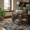 Abstract Lines Rug Black/Tan - Threshold™ -Decor Haven Shop GUEST e3ed9fba 6015 472a 841d fcd53a51618b