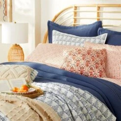 Washed Waffle Weave Comforter & Pillow Sham Set - Threshold -Decor Haven Shop GUEST eb91e70f 636f 40cd 9037 6dcb0e52f972