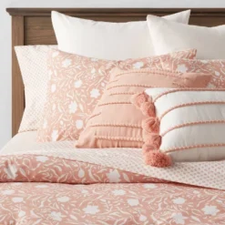 12pc Floral Boho Comforter & Sheets Set Terracotta Pink - Threshold™ -Decor Haven Shop GUEST f3330df4 d165 44ef 87fd 293b2d10cfce