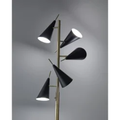 71.5" Owen Tree Lamp Black - Adesso -Decor Haven Shop GUEST f37054b5 f358 45c6 94b5 b291713684b7