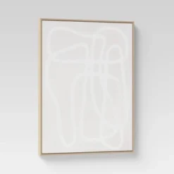 (Set Of 2) 24" X 30" Line Drawing Wall Canvases Gray/White - Threshold™ -Decor Haven Shop GUEST f4700fef 07ff 477f b4f6 94f1f5ce7ae7