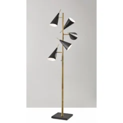 71.5" Owen Tree Lamp Black - Adesso -Decor Haven Shop GUEST f6861eba 9751 42fb b953 7f29c2bef47a