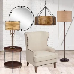 Possini Euro Design Garth Modern Floor Lamp Standing 63 1/2" Tall Oil Rubbed Bronze Burlap Fabric Drum Shade For Living Room Bedroom Office House Home 15 Possini Euro Design Garth Modern Floor Lamp Standing 63 1/2" Tall Oil Rubbed Bronze Burlap Fabric Drum Shade For Living Room Bedroom Office House Home -Decor Haven Shop GUEST f7aee0b5 d8b0 4591 86dc 4e13eb09dde3
