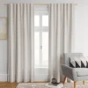 1pc Blackout Doral Window Curtain Panel Cream - Project 62™ -Decor Haven Shop GUEST fac8e28b f6d3 4ac3 84be 0240f228f8e2